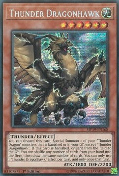 Donnerdrachen-Falke MP19-168 Secret Rare Excellent Deutsch