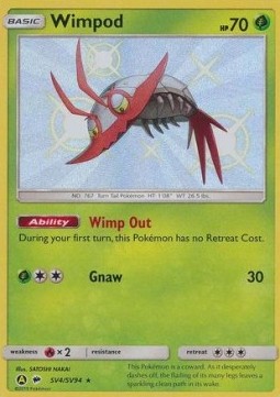 Wimpod HIF-SV4 Holo Rare Good Englisch