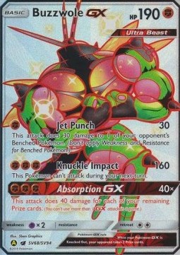 Buzzwole GX HIF-SV68 Ultra Rare Excellent Englisch