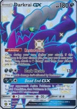 Darkrai GX HIF-SV70 Secret Rare Near Mint Deutsch