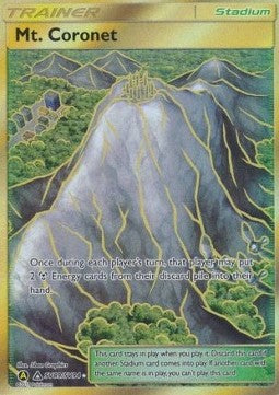 Mt. Coronet HIF-SV89 Secret Rare Near Mint Englisch