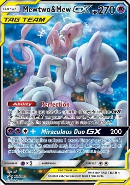 Mewtwo & Mew GX SM-191 Promo Light Played Deutsch