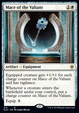 Mace of the Valiant XELD-314 Rare Light Played Englisch