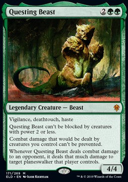 Questing Beast ELD-171 Mythic Near Mint Englisch