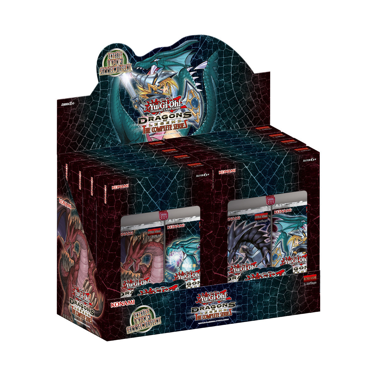 Yu-Gi-Oh! Dragons of Legend The Complete Series Display