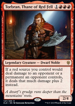 Torbran, Thane of Red Fell ELD-147 Rare Excellent Englisch