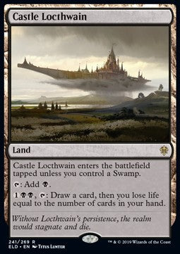 Castle Locthwain ELD-241 Rare Near Mint Englisch