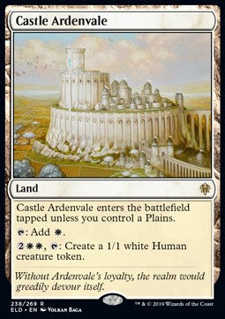 Castle Ardenvale ELD-238 Rare Near Mint Englisch Foil