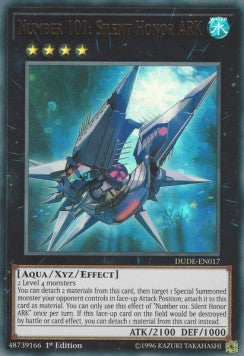Nummer 101: Lautlose Ehre ARK DUDE-017 Ultra Rare Excellent Deutsch 1. Auflage