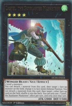 Castel, der Himmelssprenger-Musketier DUDE-018 Ultra Rare Good Deutsch 1. Auflage