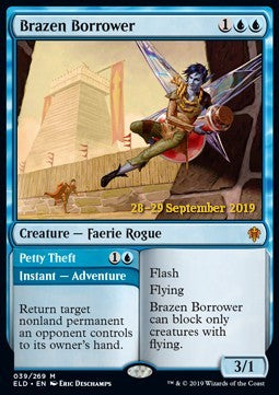 Brazen Borrower // Petty Theft PELD-39 Mythic Excellent Englisch Foil