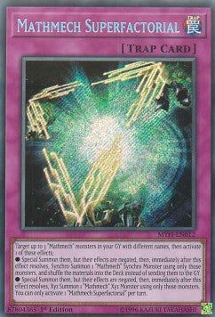 Mathemech-Superfakultät MYFI-012 Secret Rare Excellent Deutsch 1. Auflage