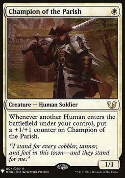 Champion of the Parish MYS-4 Rare Near Mint Englisch