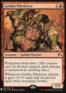 Goblin Piledriver MYS-151 Rare Excellent Englisch