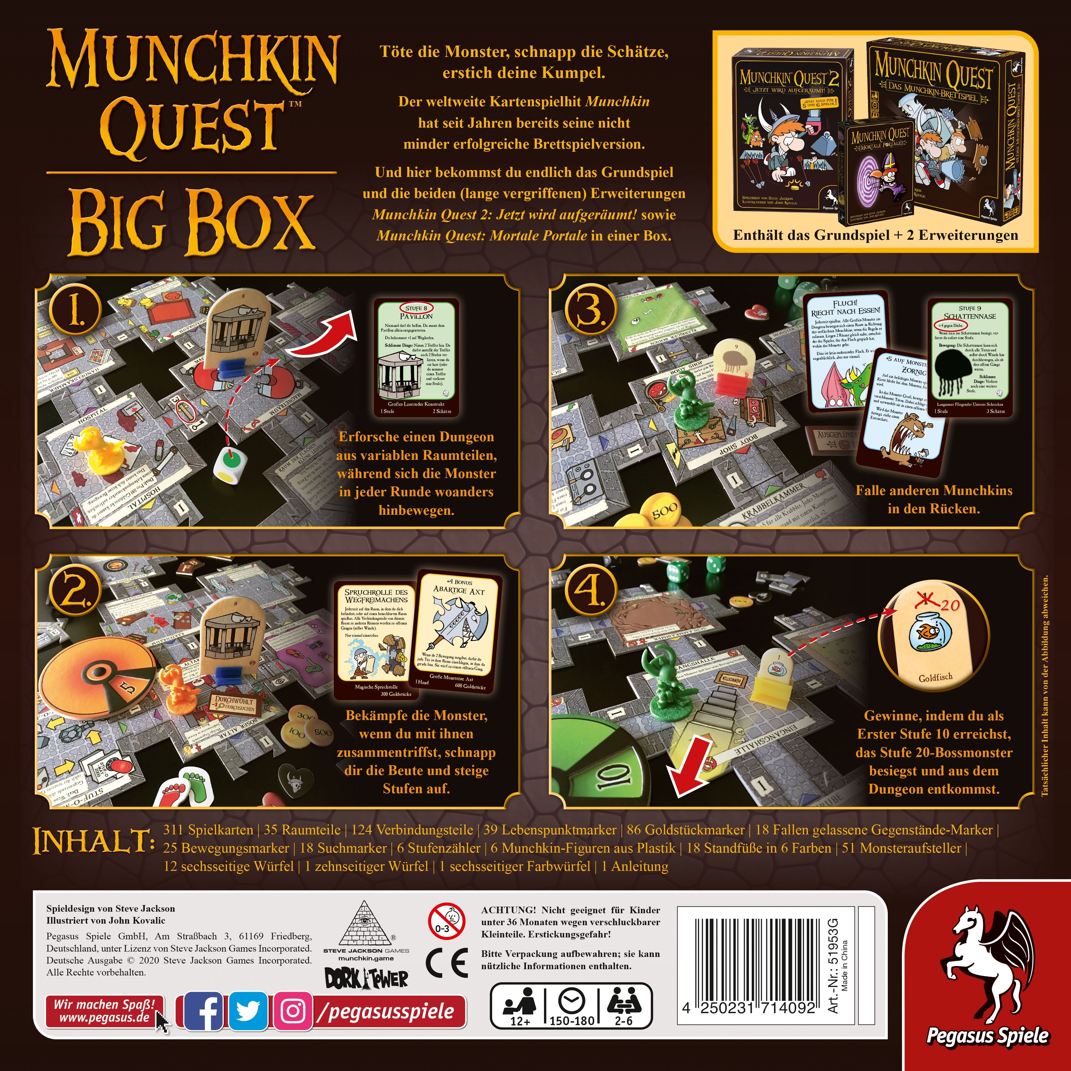 Munchkin Quest Big Box