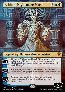 Ashiok, Nightmare Muse XTHB-256 Mythic Excellent Englisch