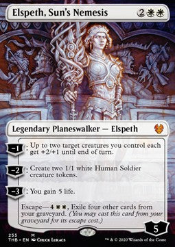 Elspeth, Sun's Nemesis XTHB-255 Mythic Light Played Englisch