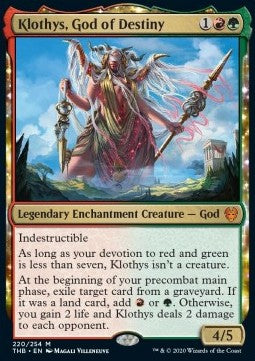 Klothys, God of Destiny THB-220 Mythic Near Mint Englisch