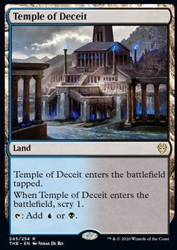 Temple of Deceit THB-245 Rare Excellent Englisch