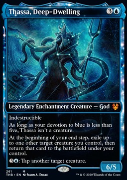Thassa, Deep-Dwelling XTHB-261 Mythic Excellent Englisch Foil