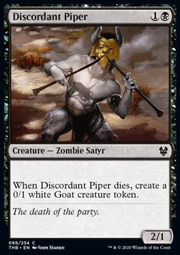 Discordant Piper THB-88 Common Near Mint Englisch