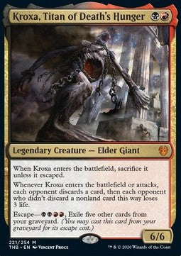 Kroxa, Titan of Death's Hunger THB-221 Mythic Near Mint Englisch