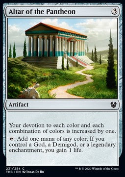 Altar of the Pantheon THB-231 Common Played Englisch
