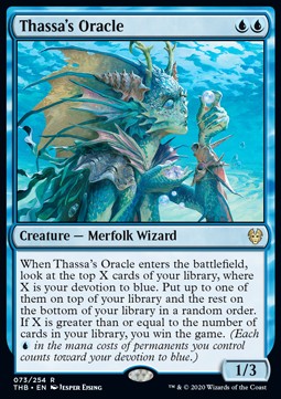 Thassa's Oracle THB-73 Rare Good Englisch