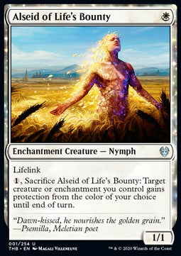 Alseid of Life's Bounty THB-1 Uncommon Excellent Englisch