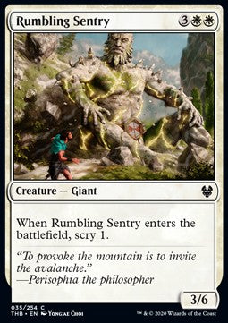 Rumbling Sentry THB-35 Common Good Englisch