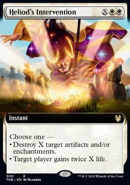 Heliod's Intervention XTHB-300 Rare Excellent Englisch Foil