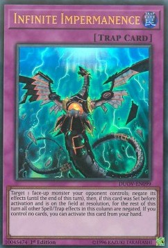 Unendliche Unbeständigkeit DUOV-099 Ultra Rare Excellent Deutsch 1. Auflage