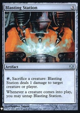 Blasting Station MYS-107 Uncommon Good Englisch Foil