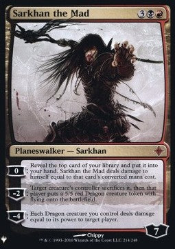 Sarkhan the Mad MYS-214 Mythic Near Mint Englisch Foil