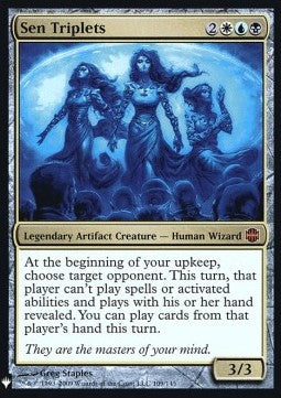 Sen Triplets MYS-109 Mythic Excellent Englisch Foil
