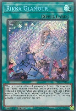 Rikka-Glanz SESL-023 Secret Rare Good Deutsch 1. Auflage