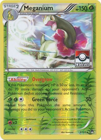 Meganium BKP-3 Promo Light Played Englisch