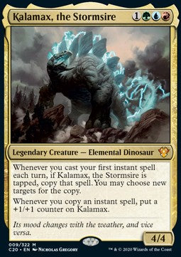 Kalamax, the Stormsire C20-9 Mythic Excellent Englisch Foil