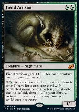 Fiend Artisan IKO-220 Mythic Good Englisch
