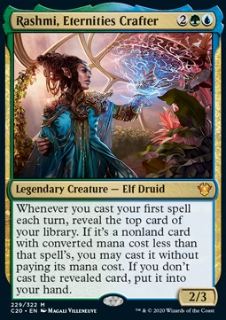 Rashmi, Eternities Crafter C20-229 Mythic Excellent Englisch