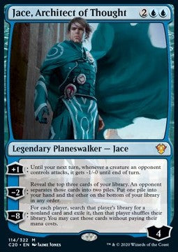 Jace, Architect of Thought C20-114 Mythic Excellent Englisch