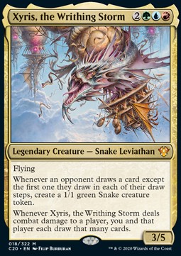 Xyris, the Writhing Storm C20-18 Mythic Excellent Englisch Foil