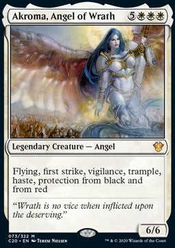 Akroma, Angel of Wrath C20-73 Mythic Near Mint Englisch