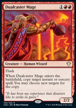 Dualcaster Mage C20-150 Rare Near Mint Englisch