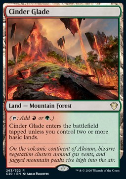 Cinder Glade C20-263 Rare Near Mint Englisch
