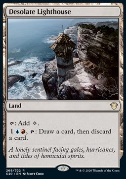 Desolate Lighthouse C20-269 Rare Excellent Englisch