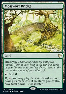 Mosswort Bridge C20-291 Rare Excellent Englisch