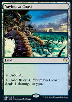 Yavimaya Coast C20-322 Rare Excellent Englisch