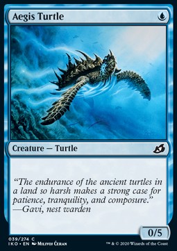 Ägis-Schildkröte IKO-39 Common Excellent Deutsch