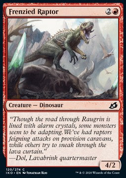 Tobsüchtiger Raptor IKO-120 Common Excellent Deutsch